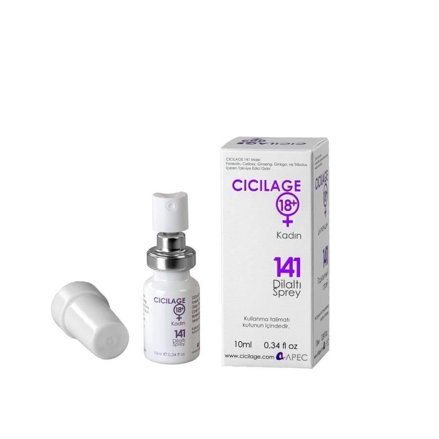 Cicilage 141 Female (Kadın) Dilaltı Spreyi 10 Ml