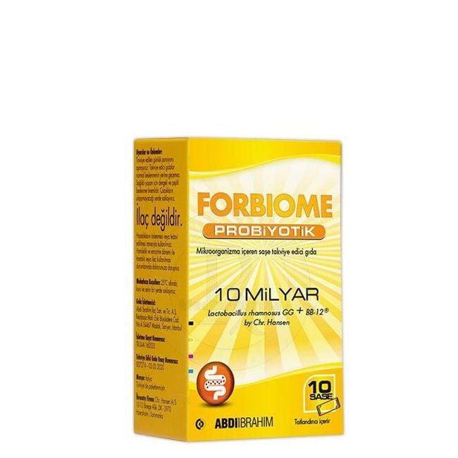 Forbiome 10 Milyar Probiyotik 10 Saşe