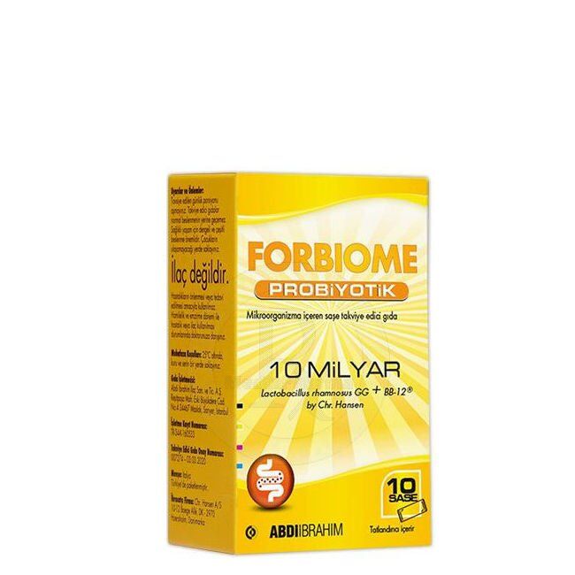 Forbiome 10 Milyar Probiyotik 10 Saşe