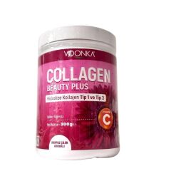 Voonka Collagen Beauty Plus Powder 300 GR - Karpuz Çilek