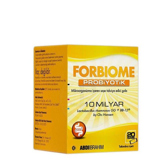 Forbiome 10 Milyar Probiyotik 20 Saşe