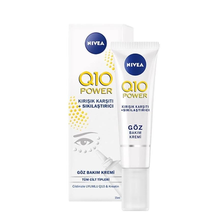 Nivea Q10 Kırışık Karşıtı Sıkılaştırıcı Göz Bakım Kremi 15ml