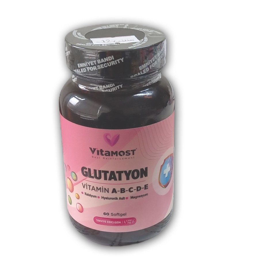 Vitamost Glutatyon Vitamin içerikli 60 Softgel Kapsül
