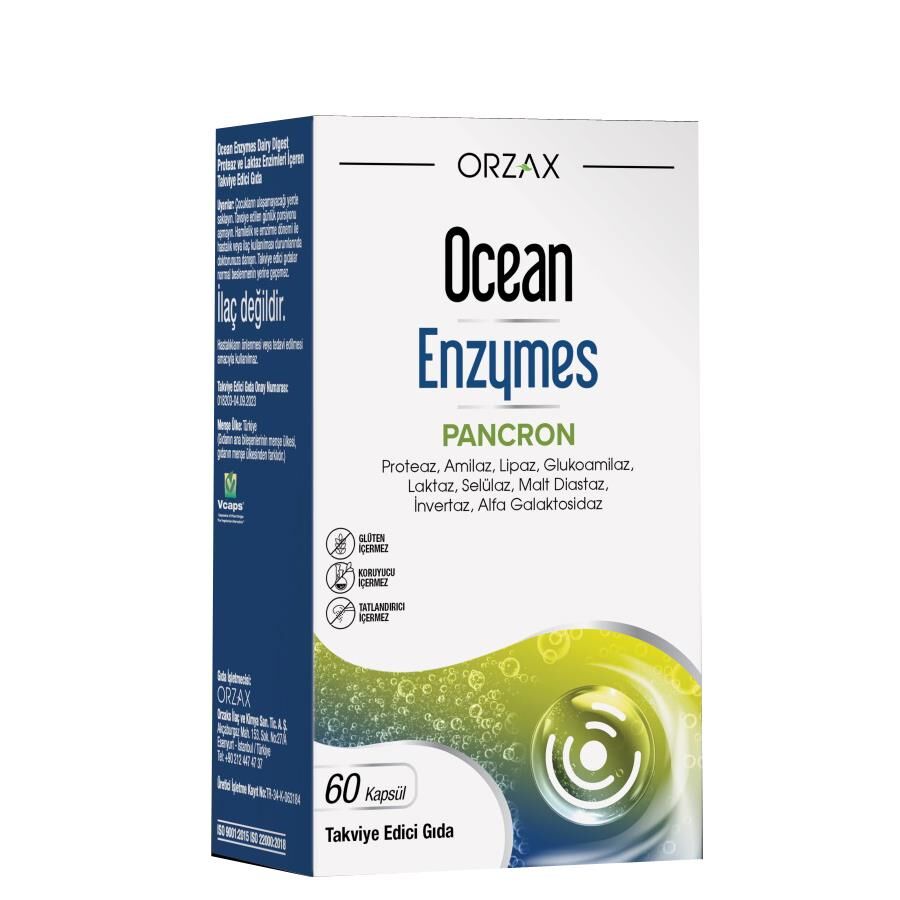 Ocean Enzymes PANCRON 60 Kapsül