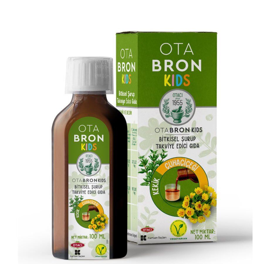 Otabron KIDS Sıvı Takviye Edici Gıda 100 ml Şurup