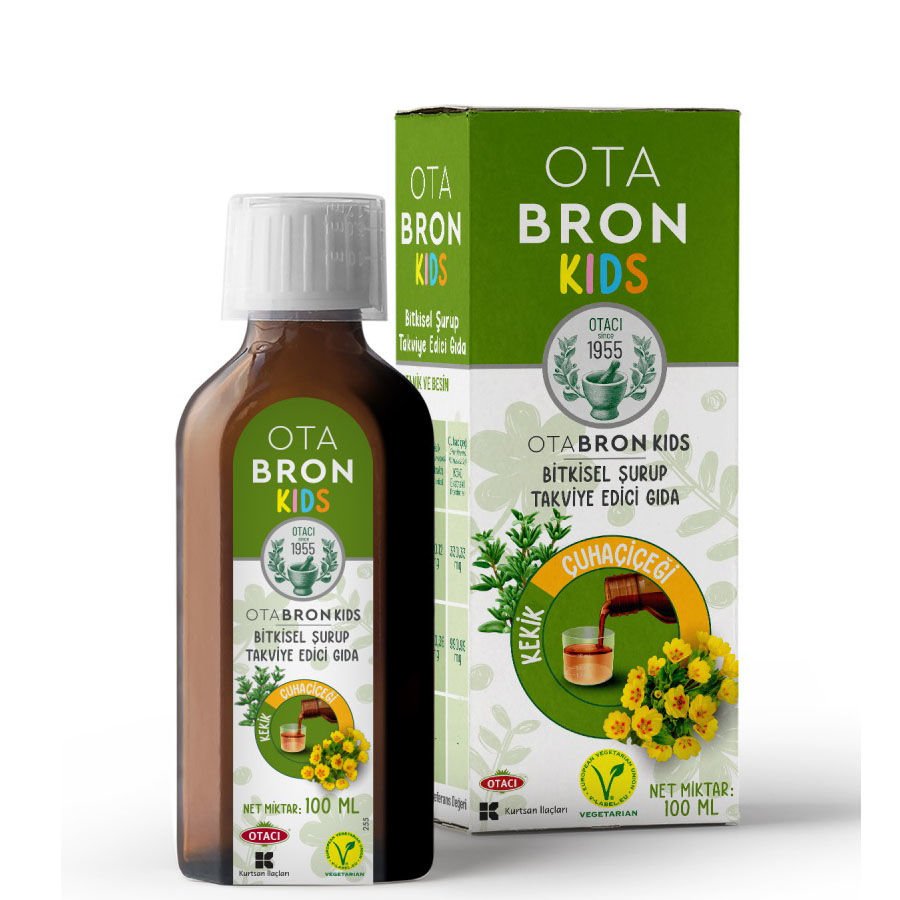 Otabron KIDS Sıvı Takviye Edici Gıda 100 ml Şurup