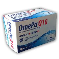 Omepa-Q10 Omega3 Ubiquinol 90 Kapsül