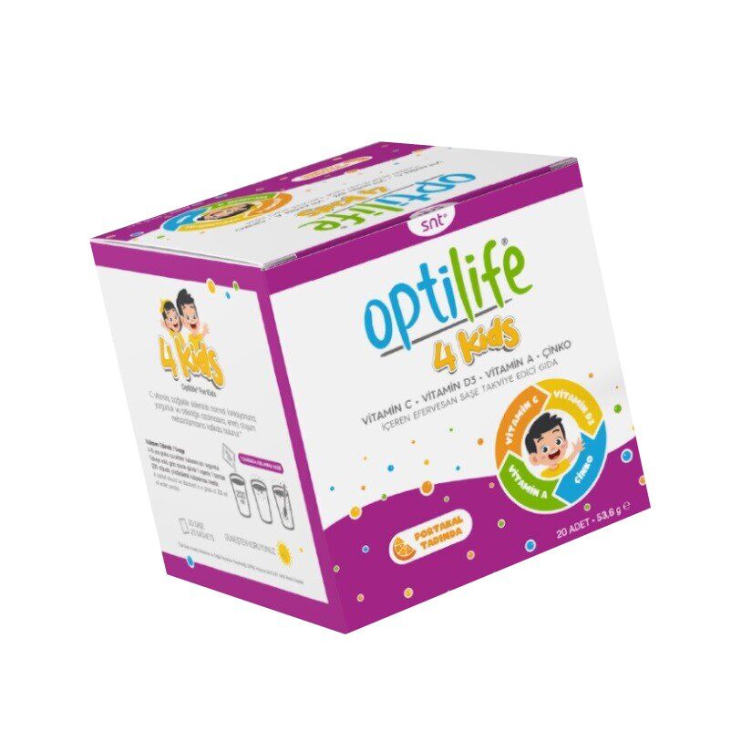 Optilife KIDS Efervesan Saşe 20 luk