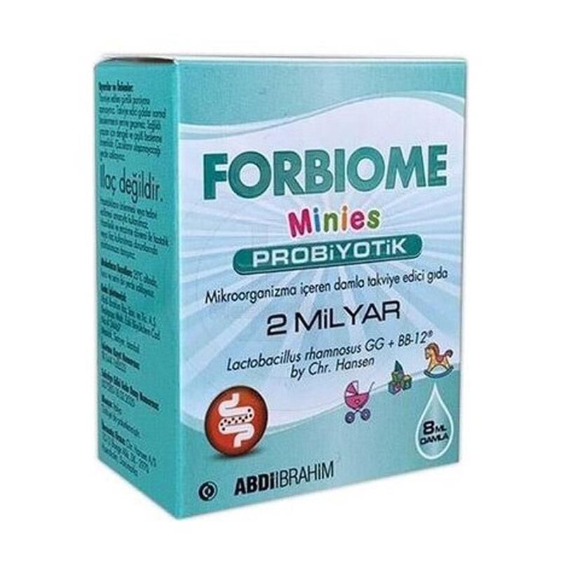 Forbiome Minies Probiyotik 2 Milyar Damla 8ml