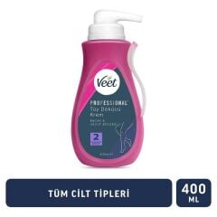 Veet Professional 400ml Tüy Dökücü Krem Pompalı