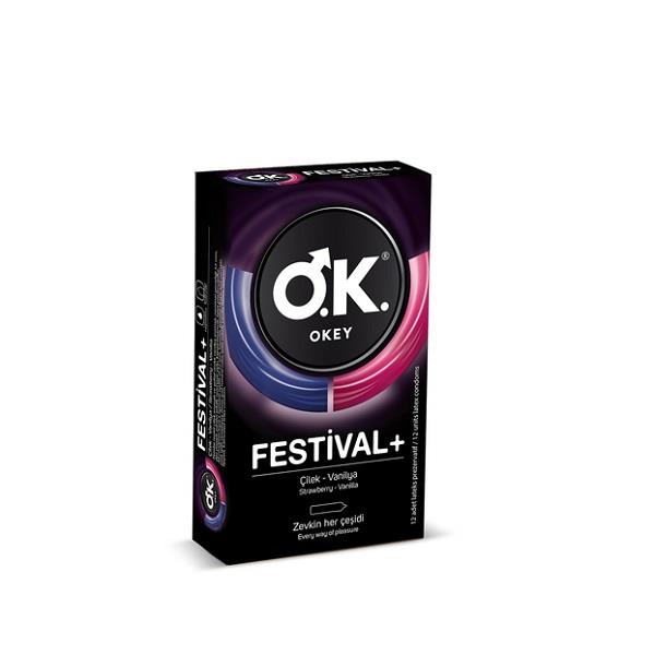 Okey Prezervatif FESTİVAL 12'li