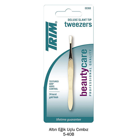 TRIM Altın Eğik Uçlu Cımbız 5-40B
