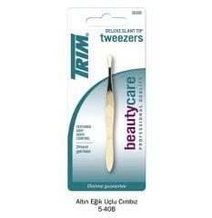 TRIM Altın Eğik Uçlu Cımbız 5-40B