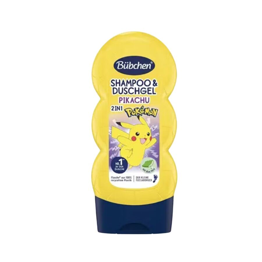 Bübchen Çocuk Şampuan Duş Jeli Pikachu 230 ml