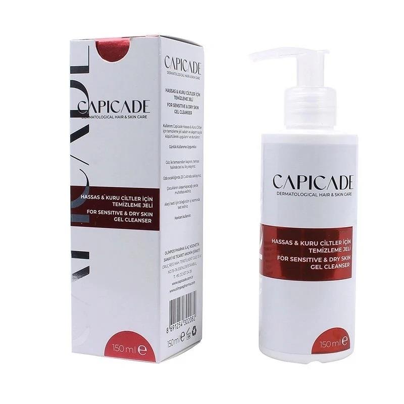 Capicade Hassas ve Kuru Ciltler İçin Temizleme Jeli 150 ml