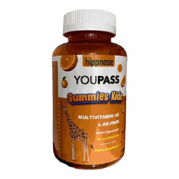 Hippnose Youpass Gummies Kids 60 Çiğneme Tableti