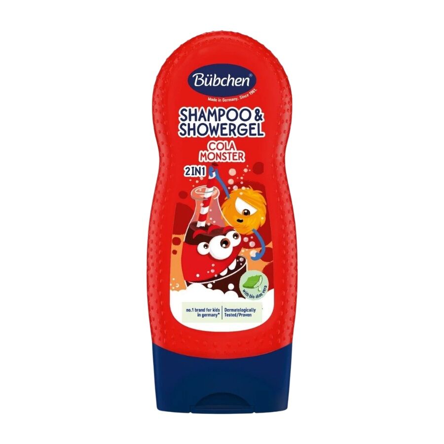 Bübchen Çocuk Şampuan Duş Jeli Cola Monster 230ml