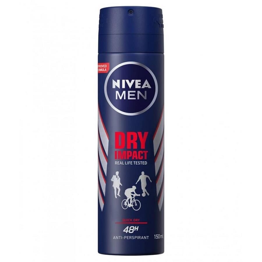 Nivea Deodorant Dry Impact Plus For Men 150 ml Erkek