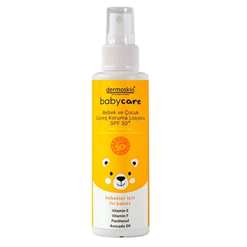 Dermoskin BabyCare Bebek ve Çocuk Güneş Koruma Losyonu SPF50+ 100ml