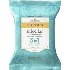 Burts Bees Micellar Cleansing Towelettes, Coconut And Lotus, 30lu