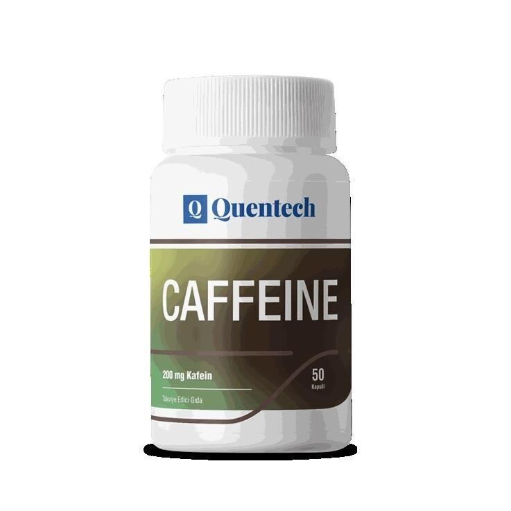 Quentech Caffeine 50 Bitkisel Kapsül