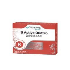 Referans Nutra B Active Quatro 30 Dil Altı Tablet