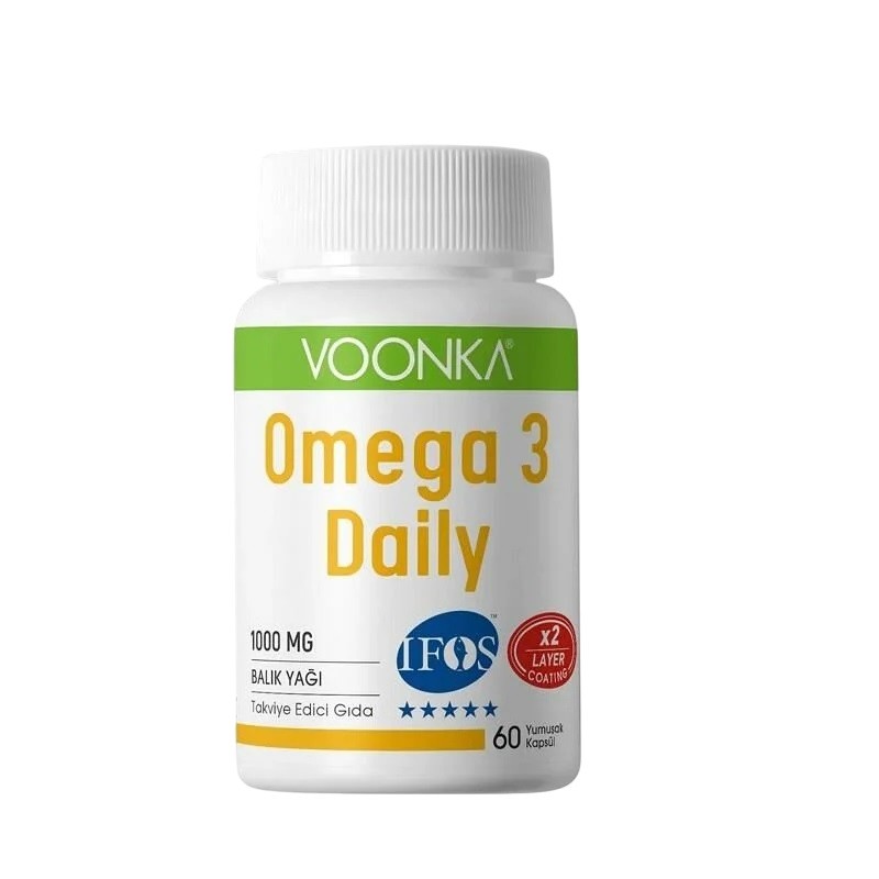 Voonka Omega 3 Daily 60 Yumuşak Kapsül