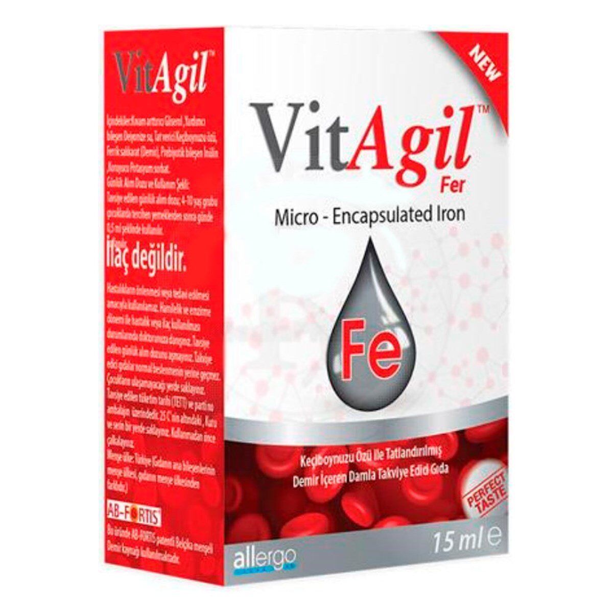 Vitagil FER (Demir) Damla 15ml