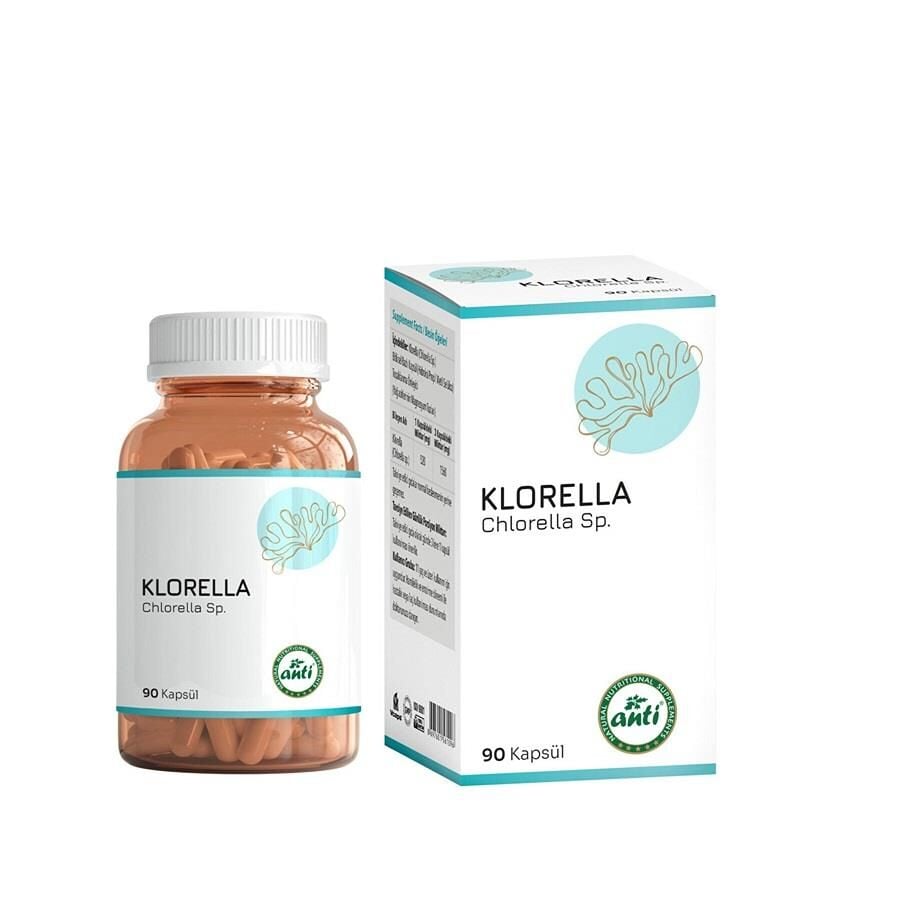 Anti Klorella 90 Kapsül