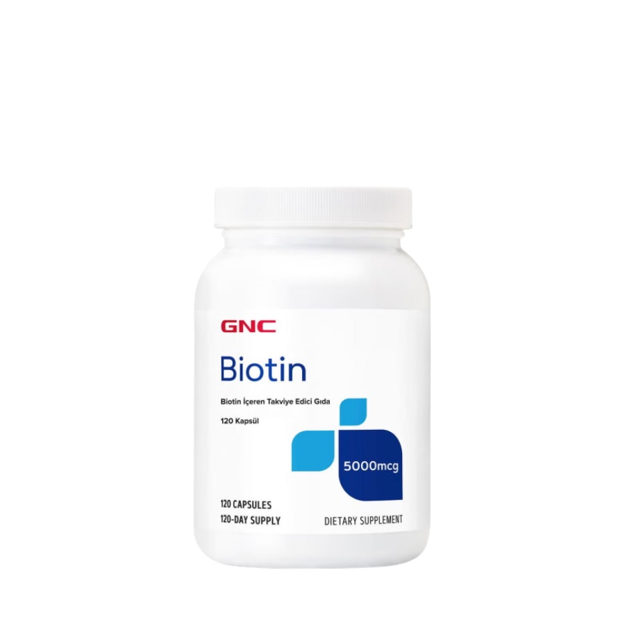 GNC Biotin-5000 120 Kapsül