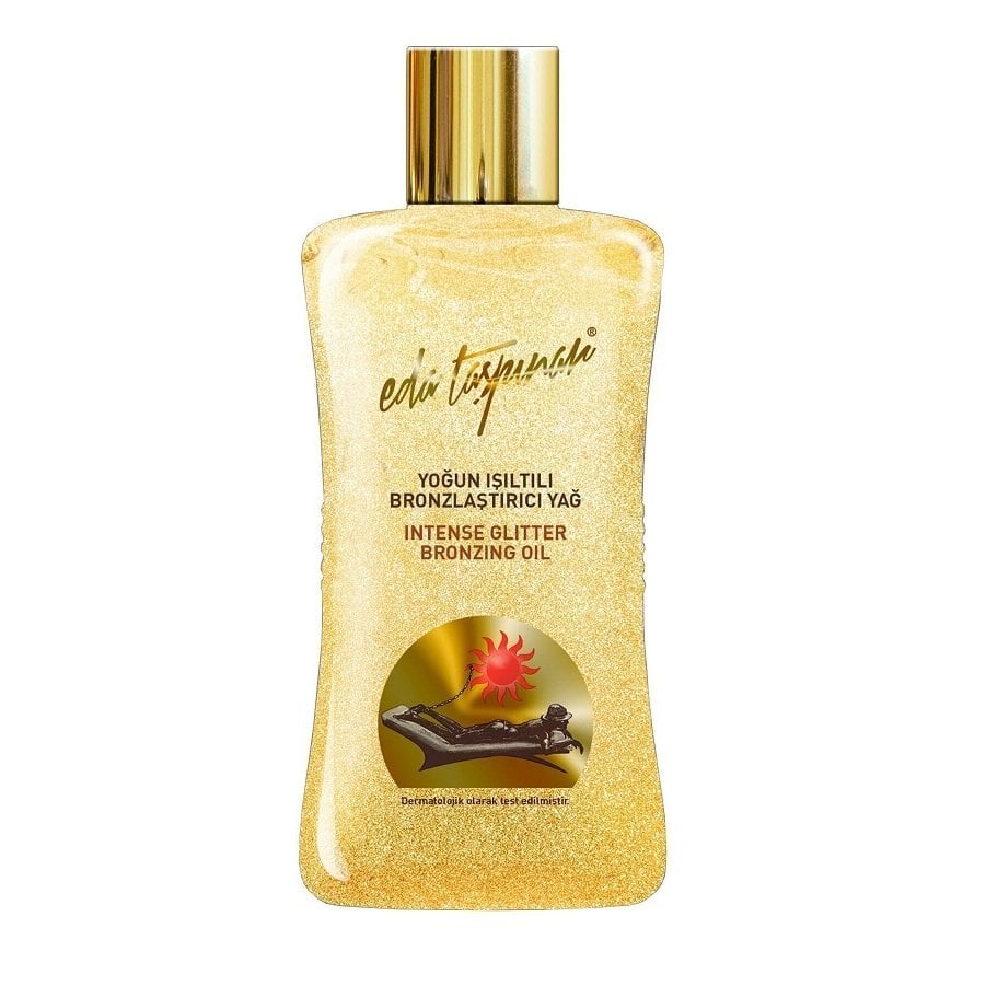 Eda Taşpınar Yoğun Bronzlaştırıcı Işıltılı Yağ 200ml.