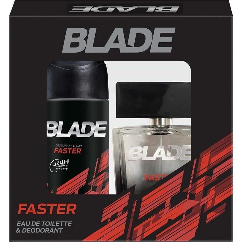 Blade Faster EDT 100 ml + Deo Sprey 150 ml Erkek Parfüm Seti