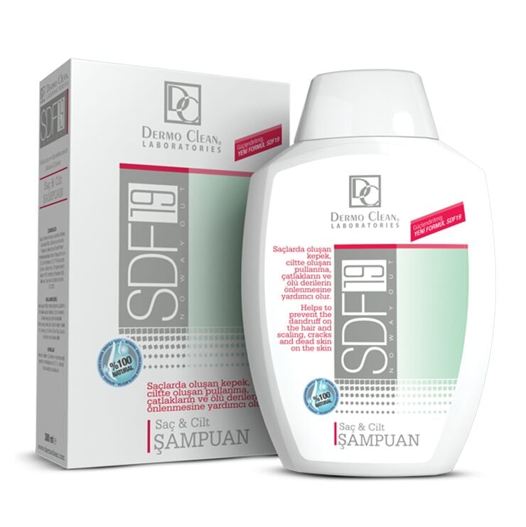 Dermo Clean Sdf19 Saç ve Cilt Şampuanı 300 ml