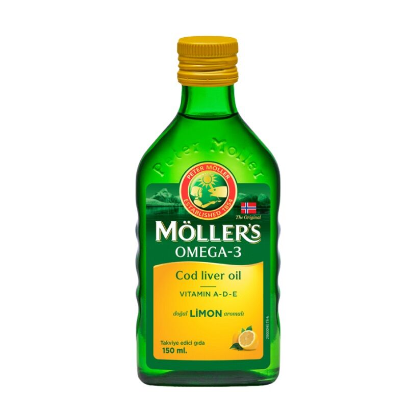 Möllers Omega 3 Sıvı Limon Aromalı 150 ml