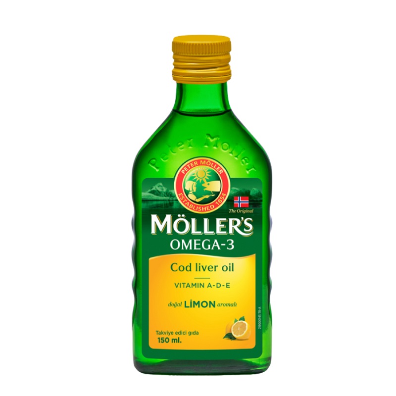 Möllers Omega 3 Sıvı Limon Aromalı 150 ml
