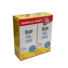 Ocean D3 K2 Damla 2x20 ml (2.Sİ %50 İNDİRİMLİ)