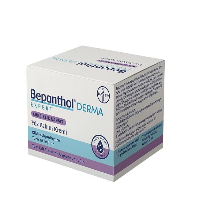 Bepanthol Derma Expert Kırışıklık Karşıtı Yüz Bakım Kremi 50ml