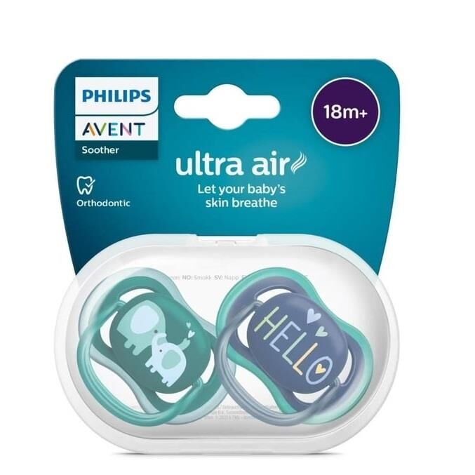 Avent Ultra Air Emzik +18 Ay 2li Erkek SCF349/18