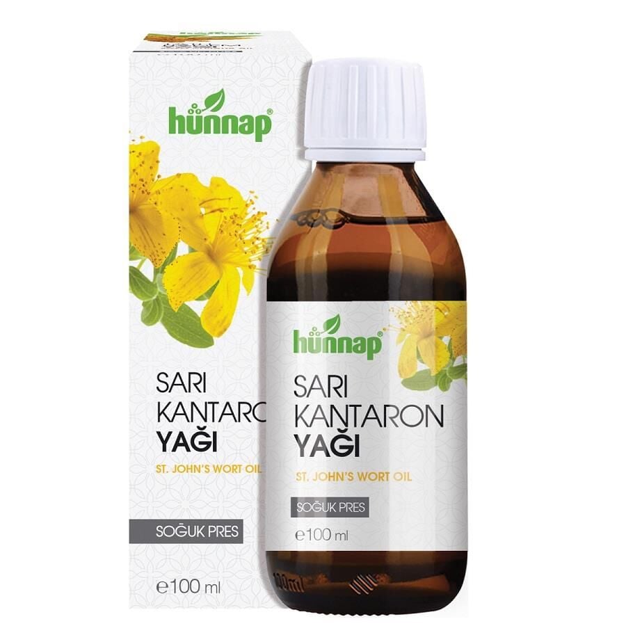 Hünnap Sarı Kantaron Yağı Soğuk Pres 100 Ml