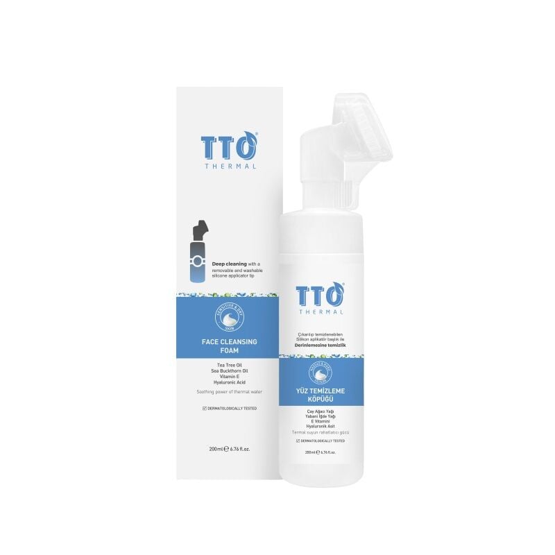 TTO Thermal Aplikatörlü Yüz Temizleme Köpüğü 200 ml