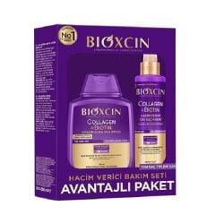 Bioxcin Collagen + Biotin Avantaj Paketi - Şampuan 300 ml + Saç Kremi 200 ml