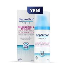 Bepanthol Derma Nemlendirici Besleyici Günlük Yüz Bakım Kremi 50 ML Çok Kuru ve Hassas Cilt