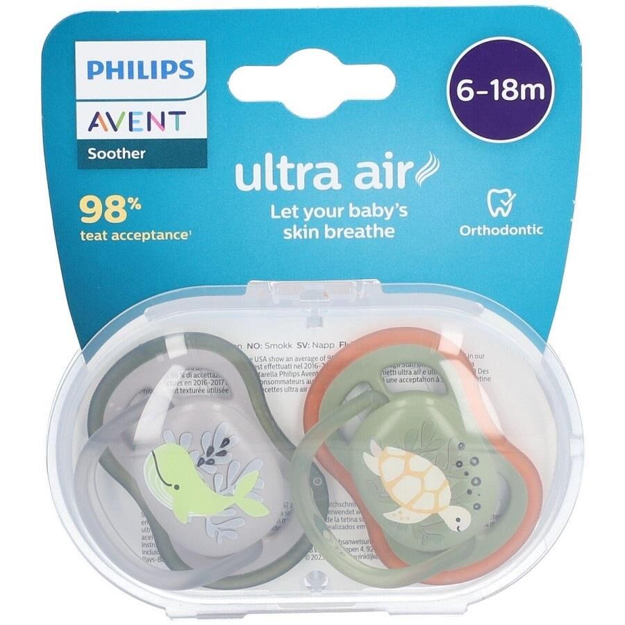 Avent Ultra Air Emzik 6-18 Ay 2li SCF085/60 Erkek
