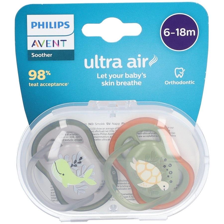 Avent Ultra Air Emzik 6-18 Ay 2li SCF085/60 Erkek