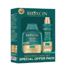 Bioxcin Keratin Argan Avantaj Paketi - Şampuan 300 ml + Saç Kremi 200 ml