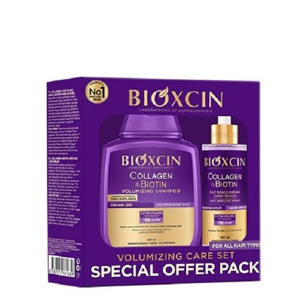 Bioxcin Collagen + Biotin Avantaj Paketi - Şampuan 300 ml + Serum 100 ml