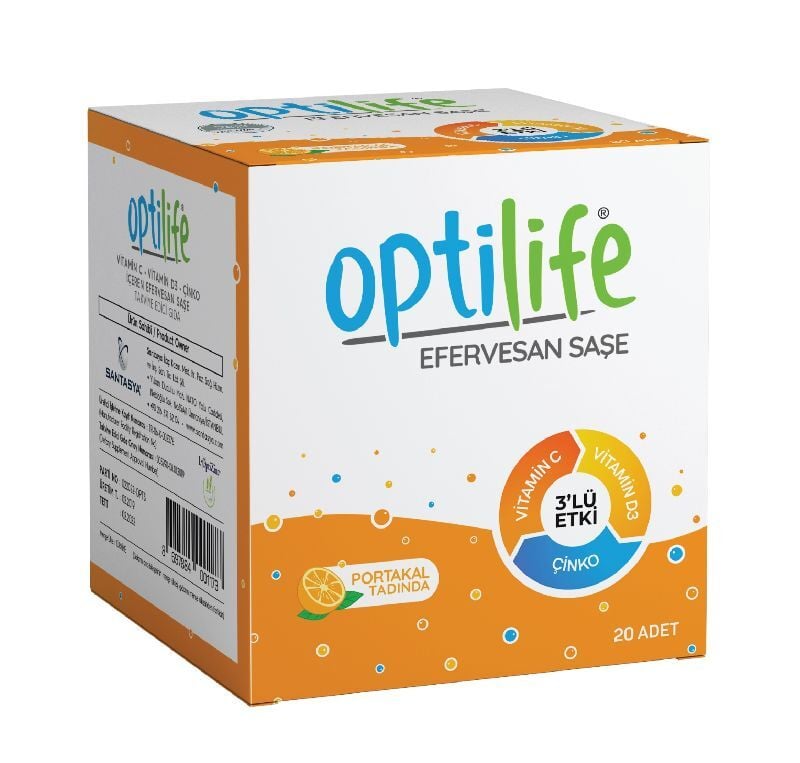 Optilife Efervesan Saşe 20 luk