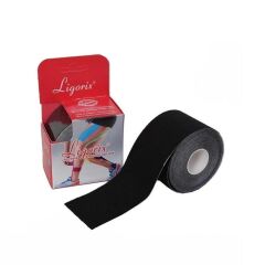 Ligorix Kinesio Tape Kas Bandı 5cm x 5m Siyah