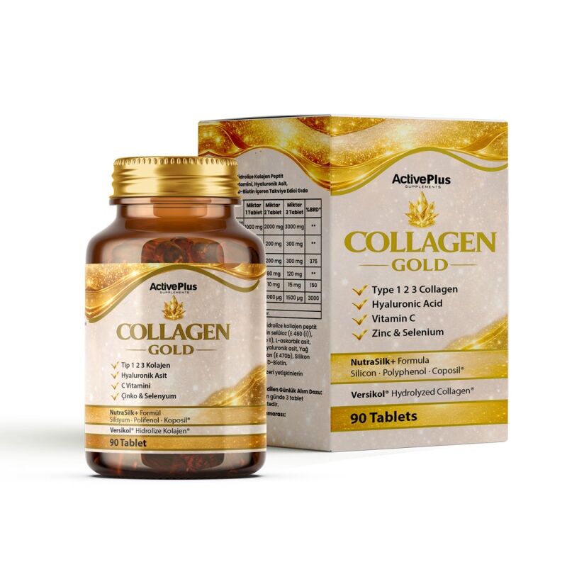 ActivePlus Gold Beauty Collagen Complex 90 Tablets