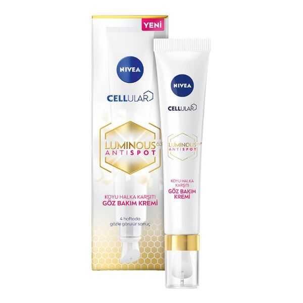 Nivea Luminous 630 Koyu Halka Karşıtı Göz Bakım Kremi 15 Ml